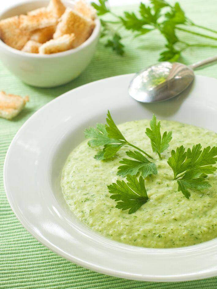 Gazpacho de calabacín y espinacas - Receta Perfectmix + | Tefal