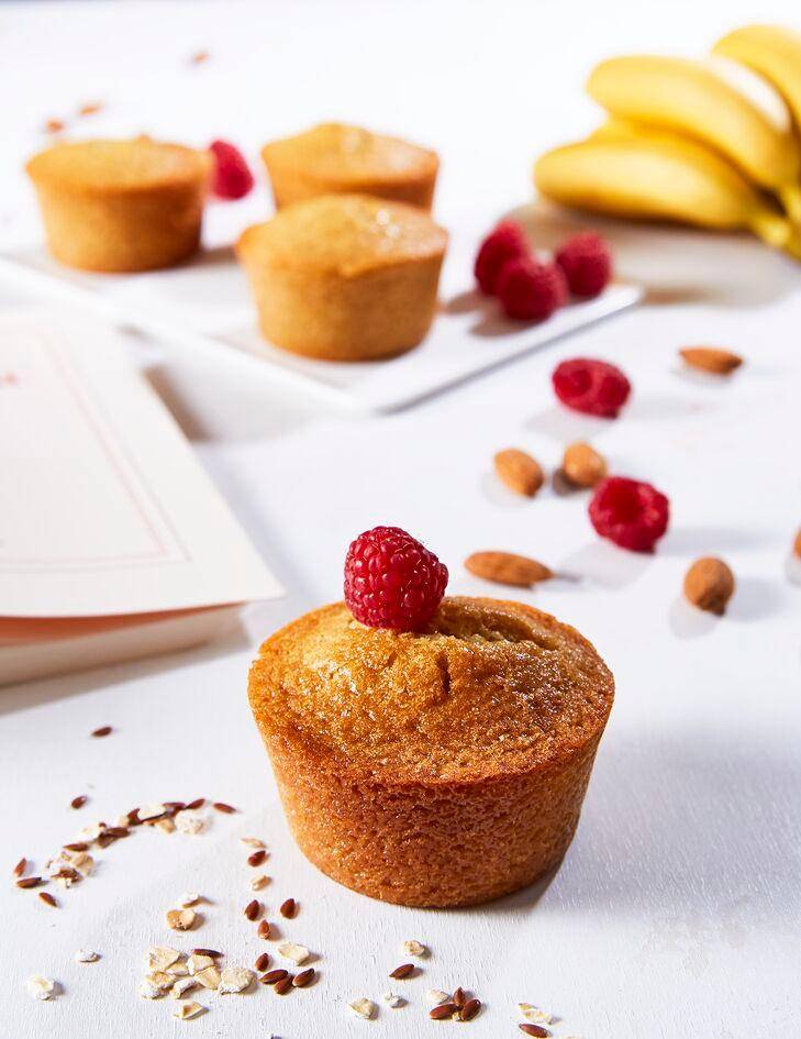 Magdalenas sin gluten con mantequilla de almendras y mermelada - Receta Perfectmix + | Tefal