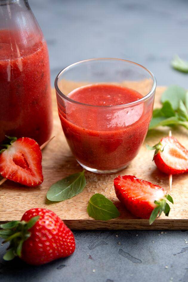 Sopa de fresas - Receta Perfectmix Cook | Tefal