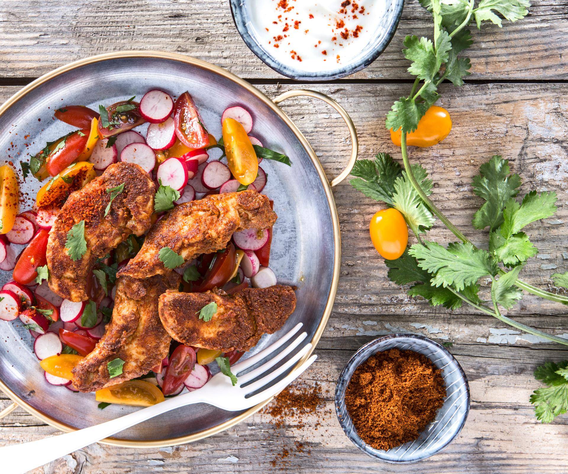 Ensalada hindú - Receta Actifry Genius | Tefal