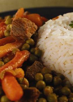 Pollo con guisantes y zanahorias - Receta Actifry 2 in 1 - 1.5kg | Tefal