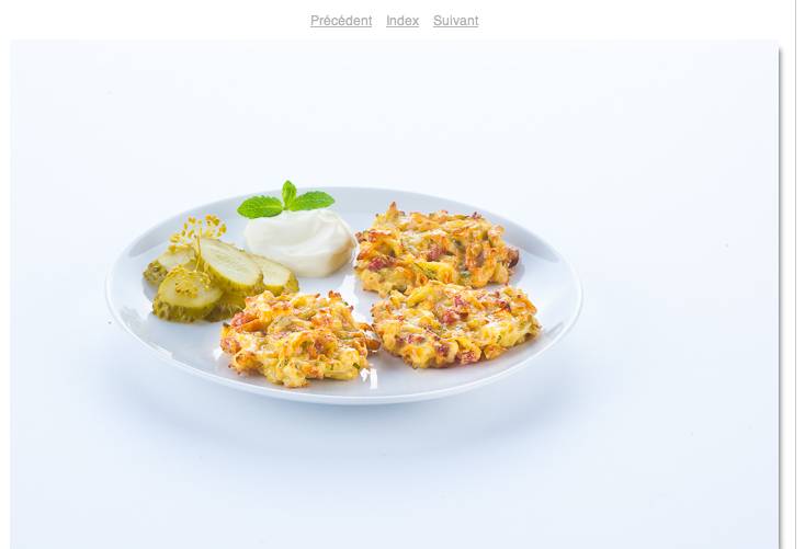 Draniki - Receta Actifry Express 1kg | Tefal