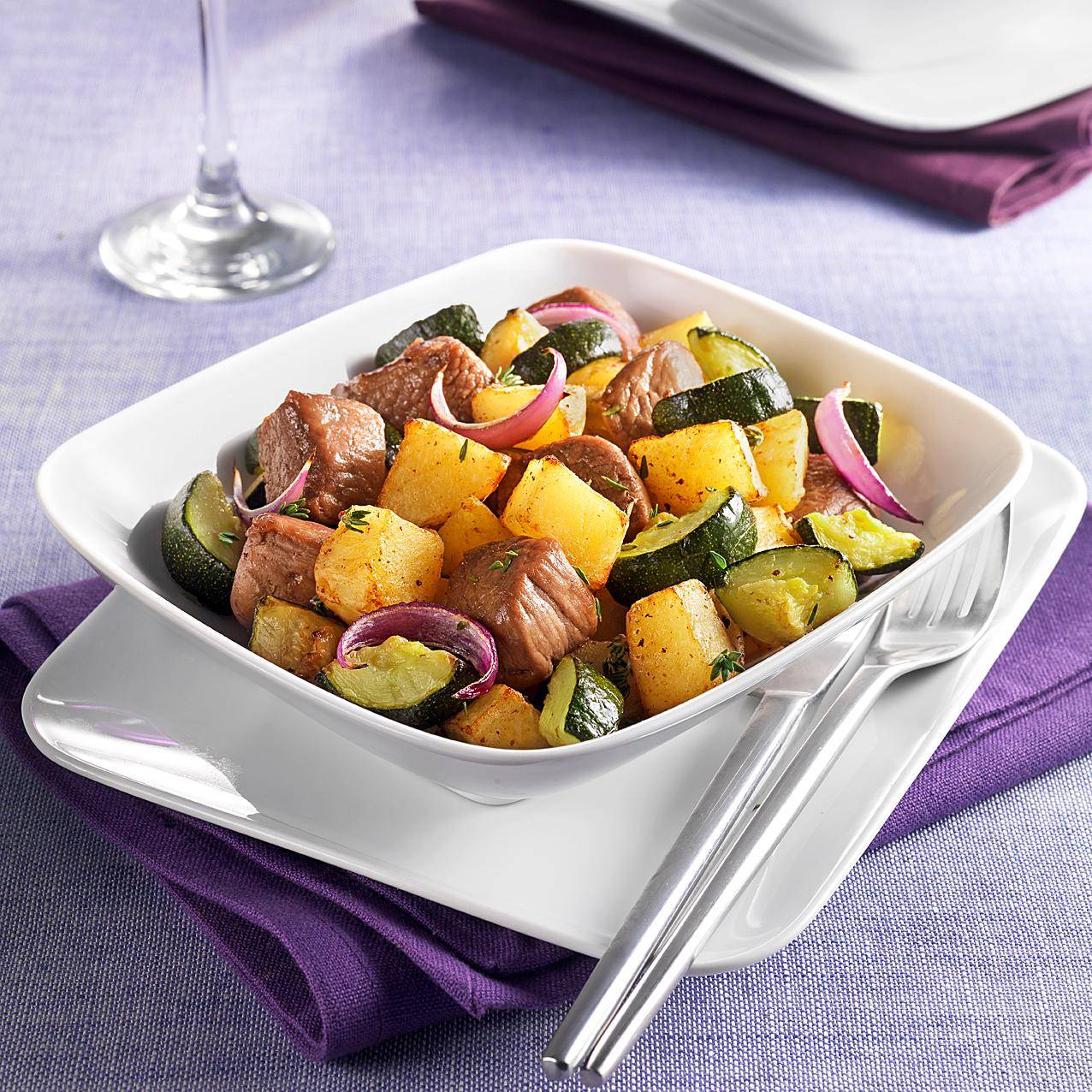 Cordero con verduras - Receta Actifry 2 in 1 - 1.5kg | Tefal