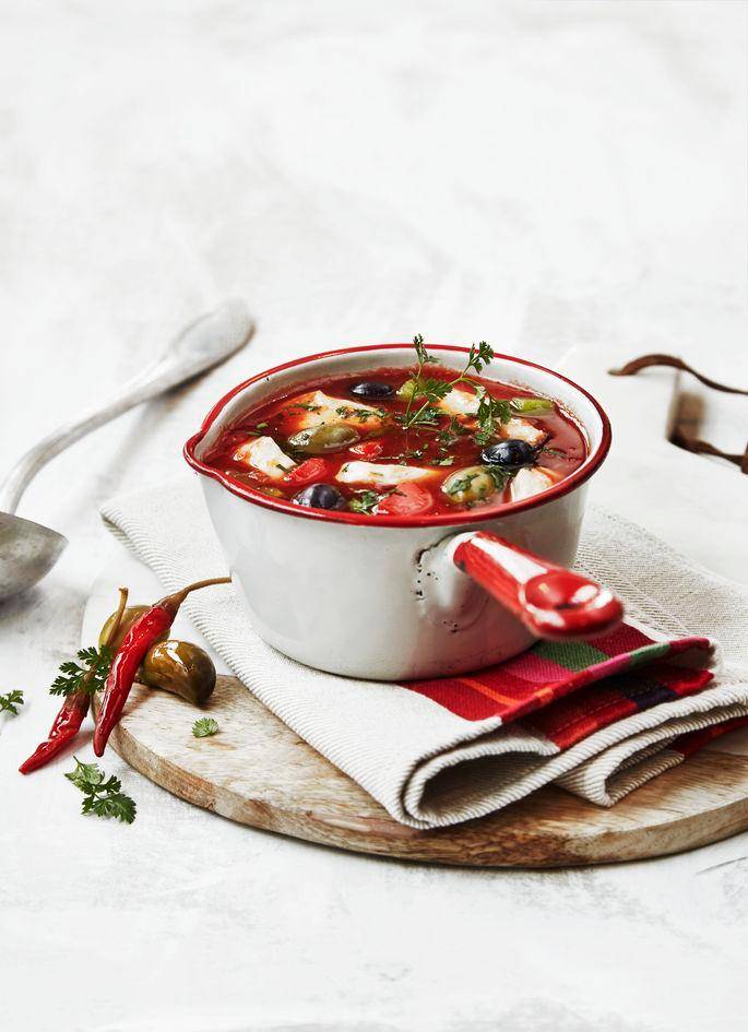 Sopa de pollo vasca - Receta Perfectmix Cook | Tefal