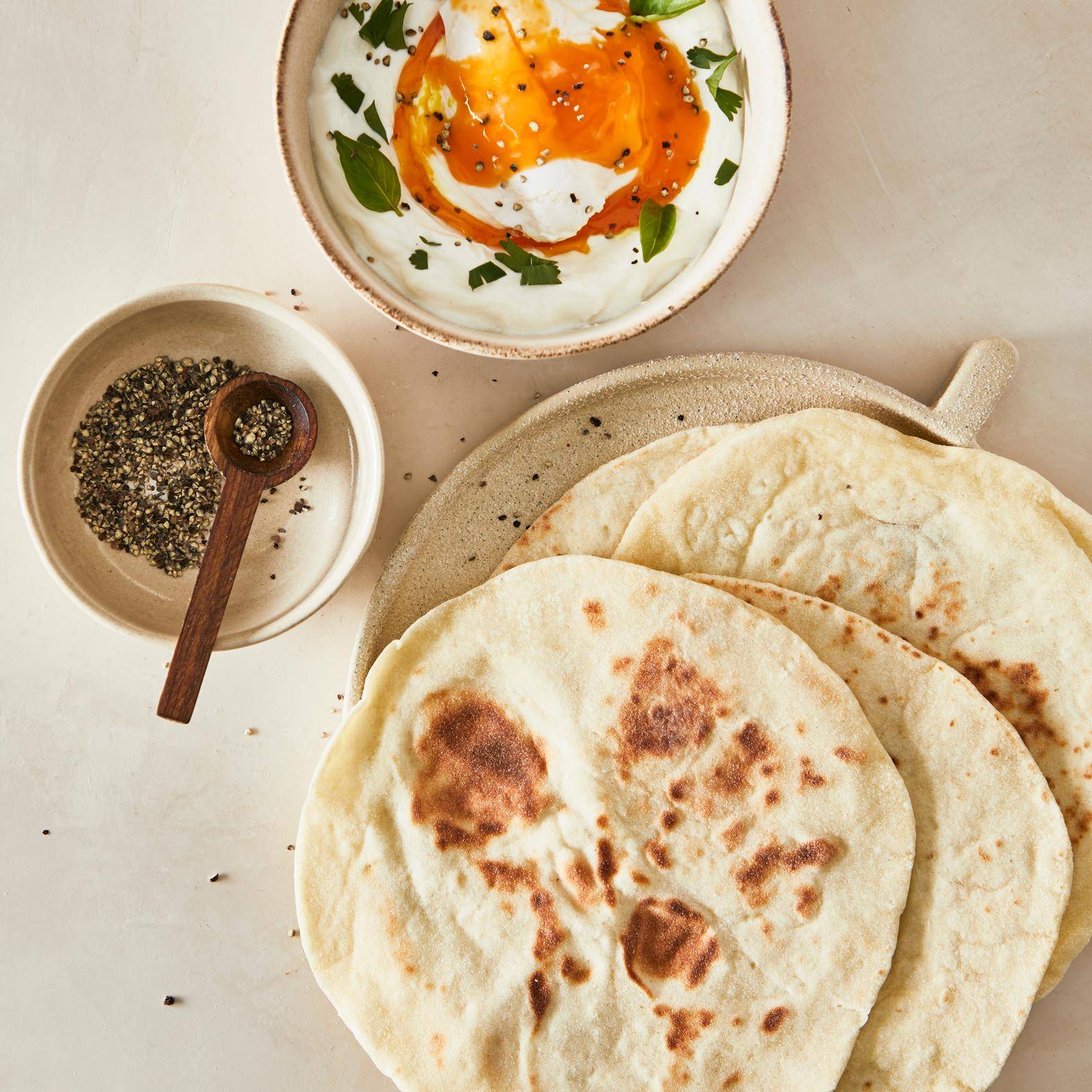 Pan de pita - Receta undefined | Tefal