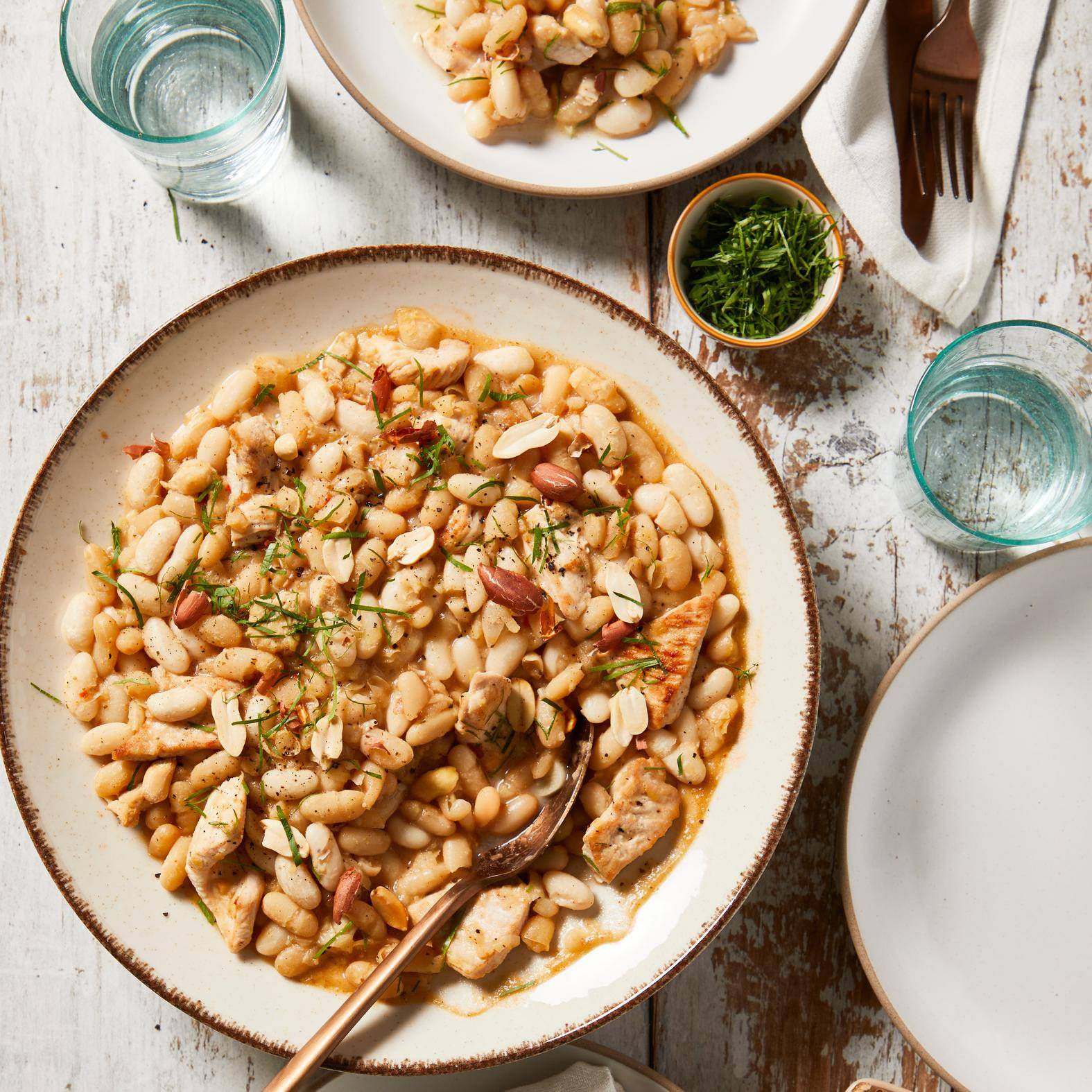 Guiso de pavo blanco estilo chili con cacahuetes - Receta undefined | Tefal