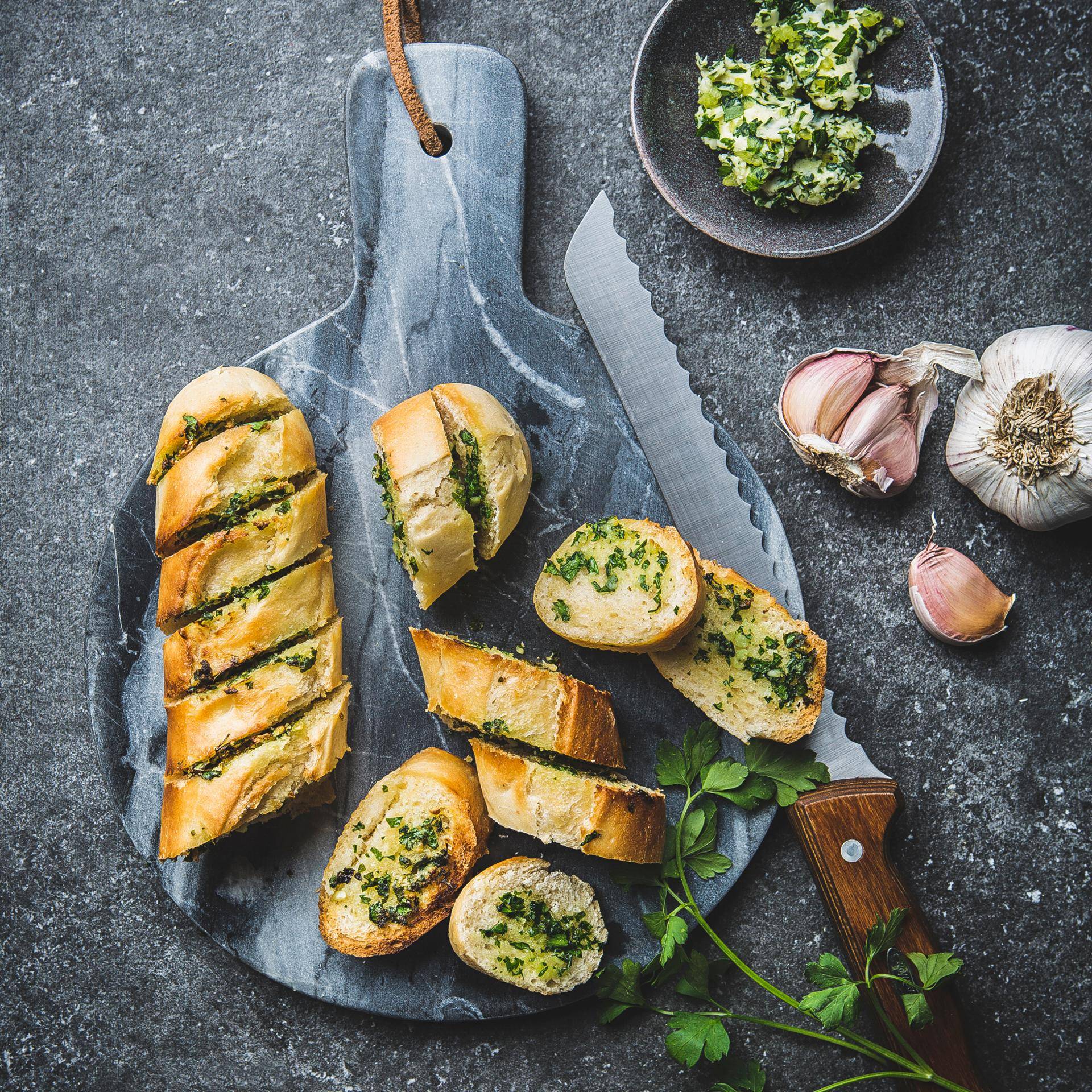 Pan de ajo - Receta Actifry Original 1kg | Tefal