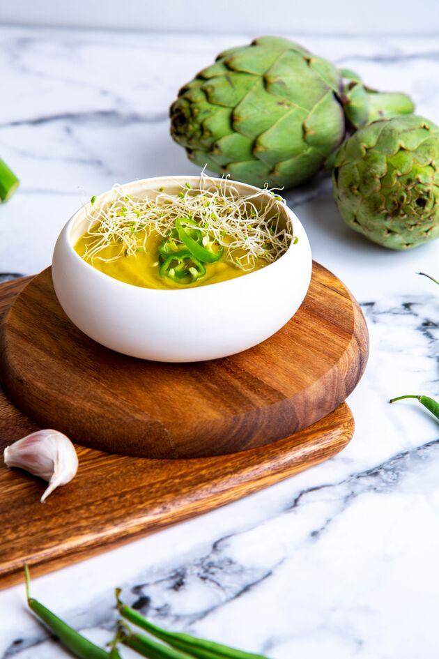 Crema de alcachofas - Receta Perfectmix Cook | Tefal