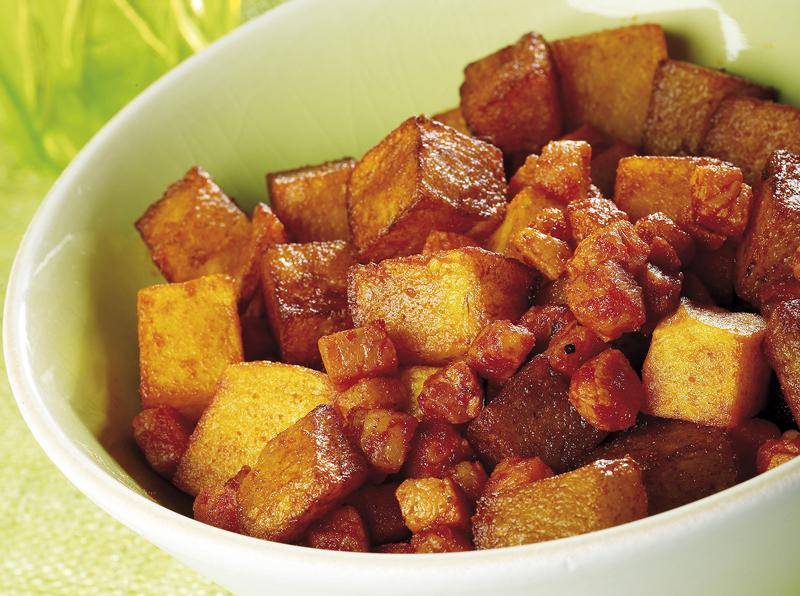 Patatas salteadas con bacon y pimentón - Receta Actifry Original 1kg | Tefal