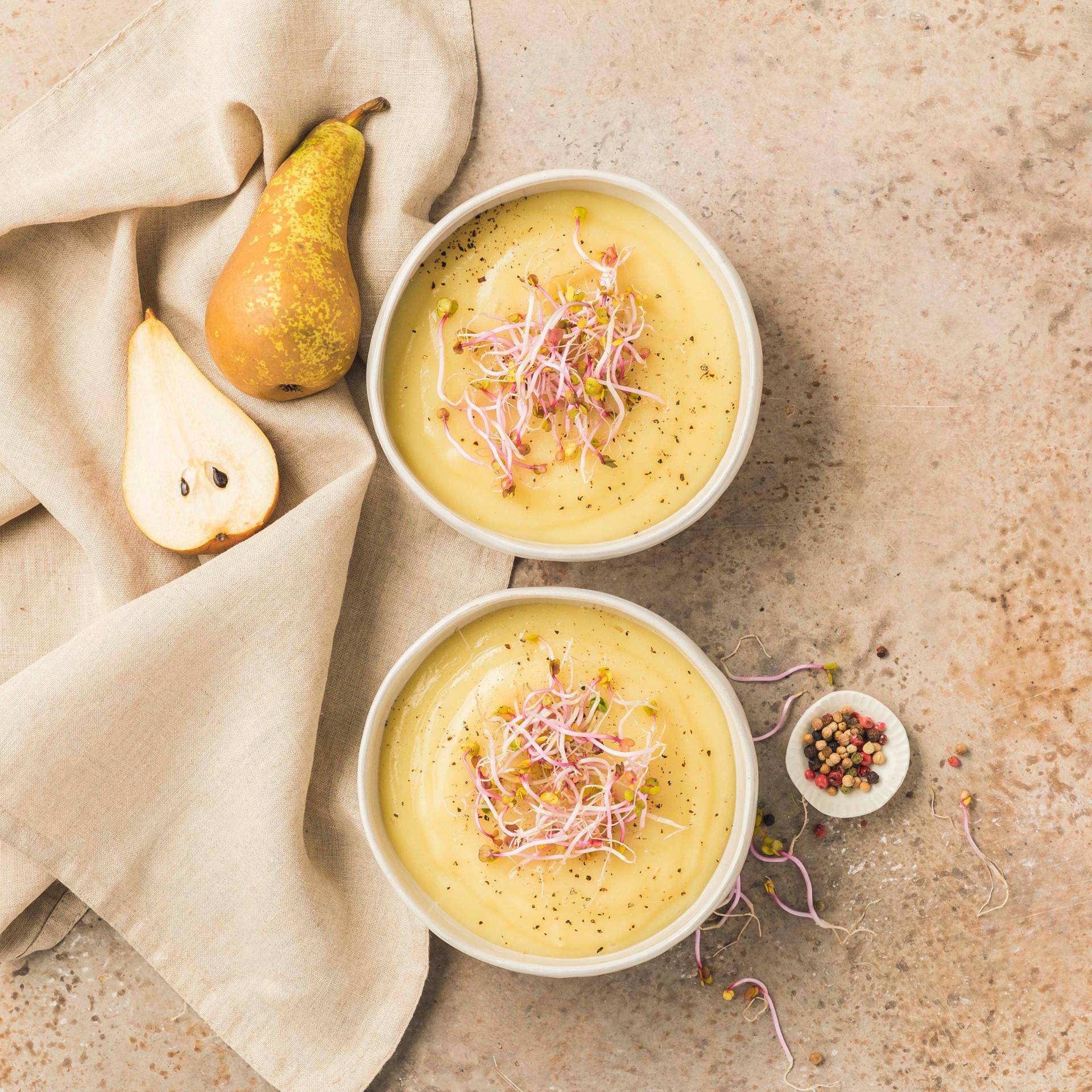 Crema de chirivía y pera con cardamomo - Receta undefined | Tefal