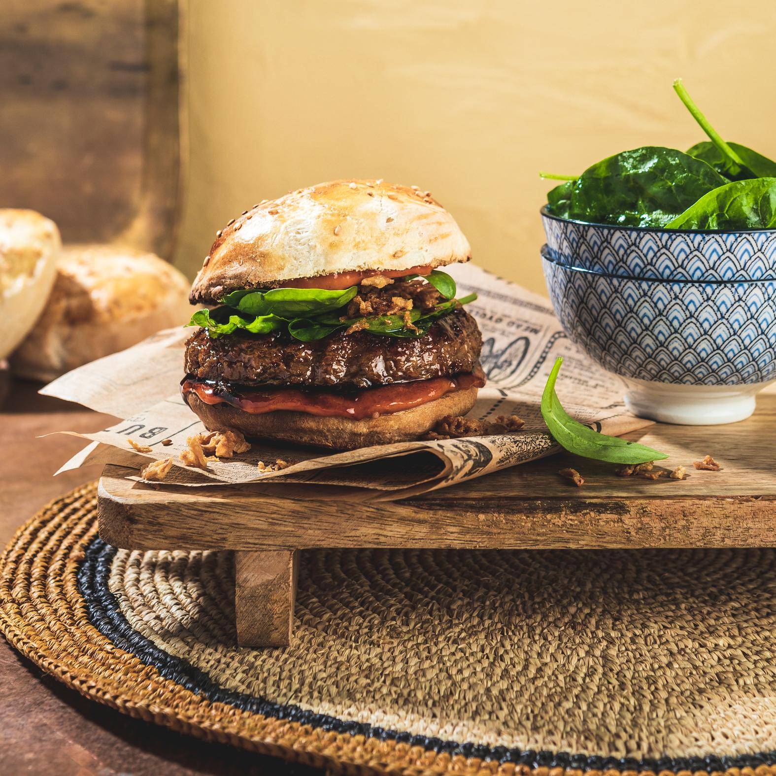 Hamburguesas vegetarianas coreanas - Receta undefined | Tefal