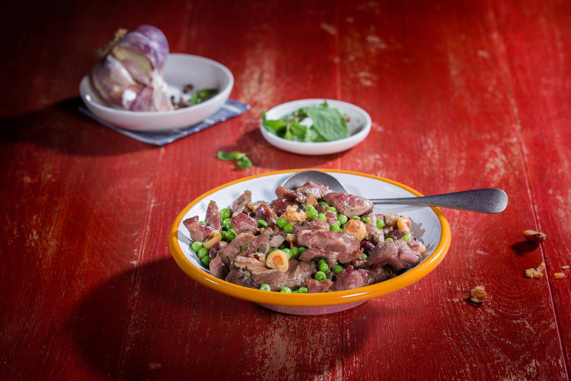 Cordero con menta y avellanas doradas - Receta Actifry Genius | Tefal