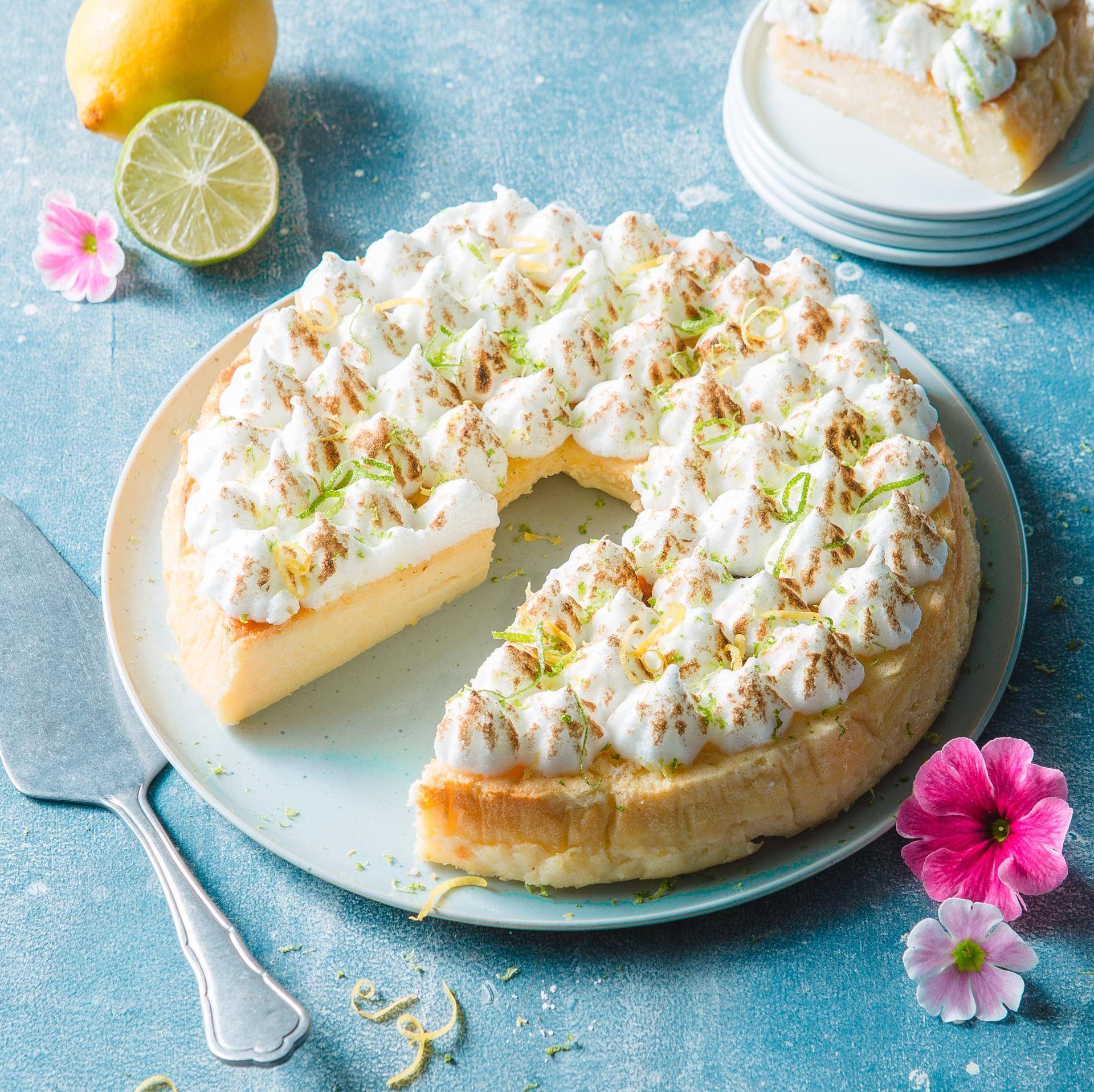 Pastel de merengue de limón - Receta undefined | Tefal