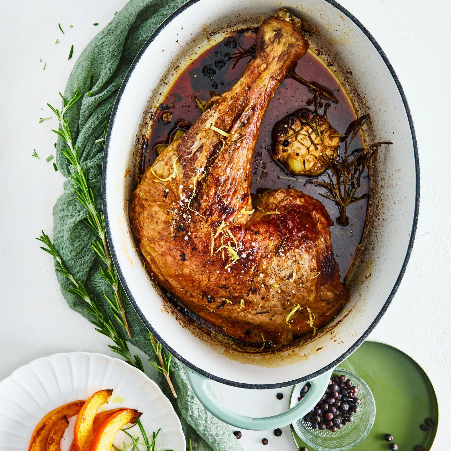 Muslo de pavo asado con hierbas - Receta undefined | Tefal