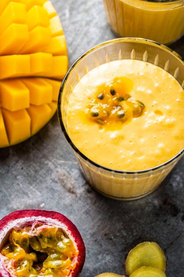 Batido de mango, semillas de chía y leche de avena - Receta Perfectmix Cook | Tefal