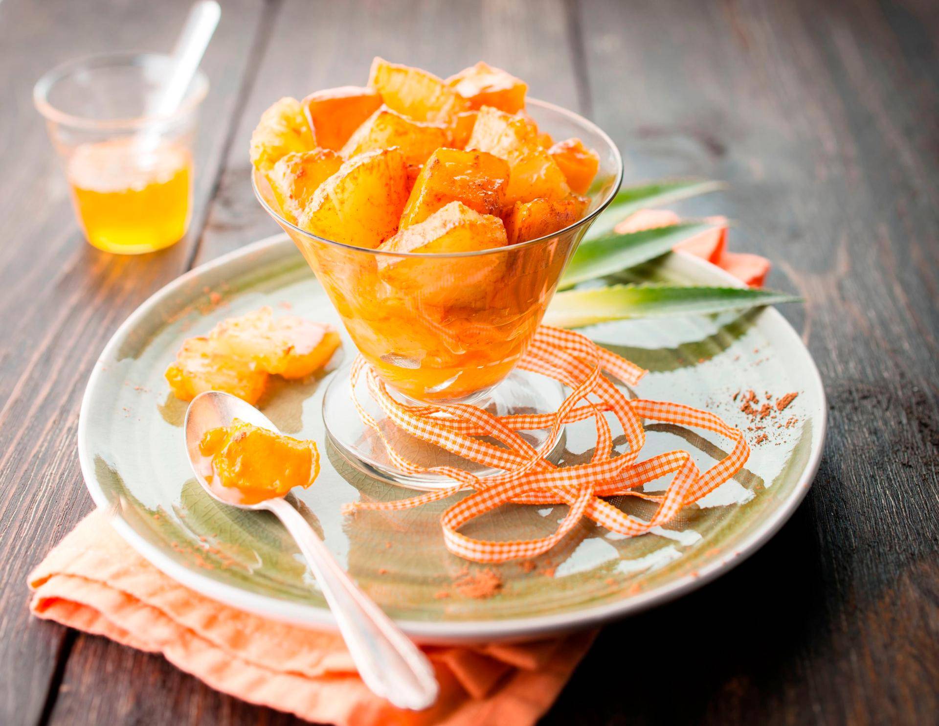 Piña con infusión de mango - Receta Actifry Genius XL | Tefal