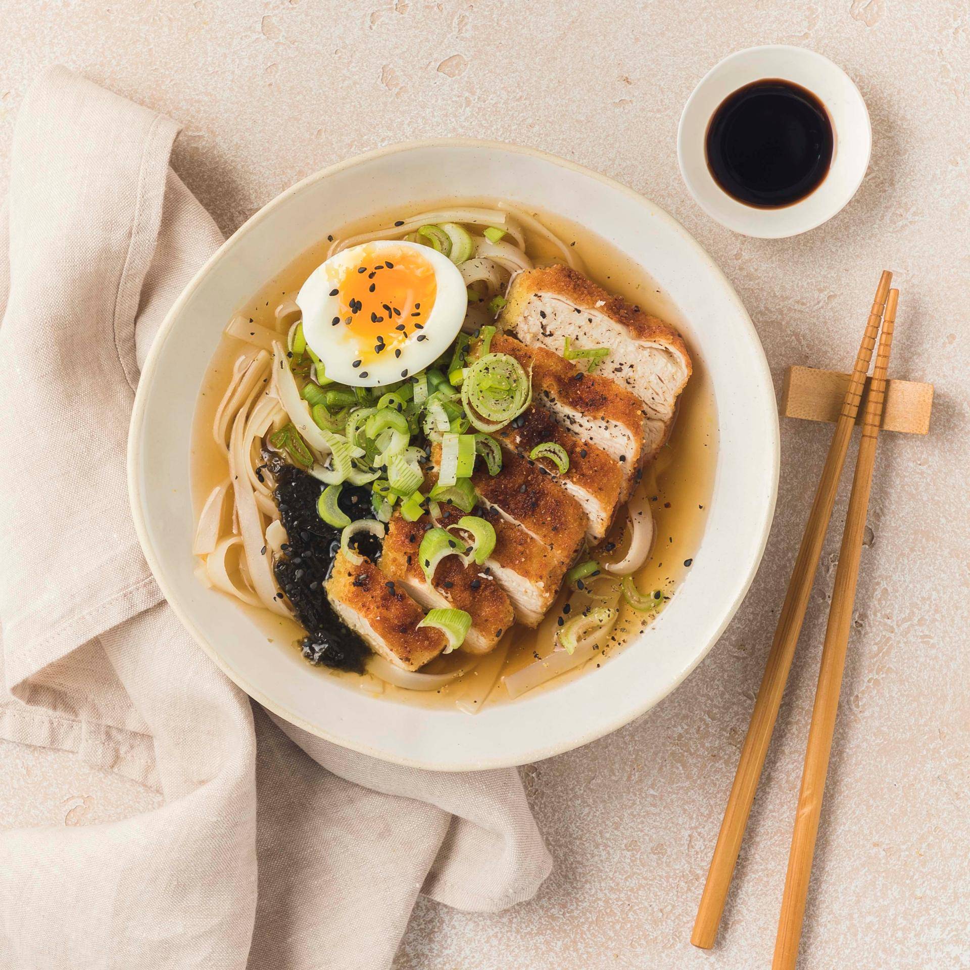 Ramen de pollo rebozado - Receta undefined | Tefal