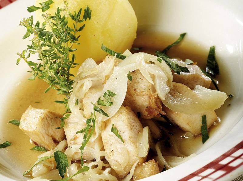 Conejo al limón con tomillo - Receta Actifry Express 1kg | Tefal