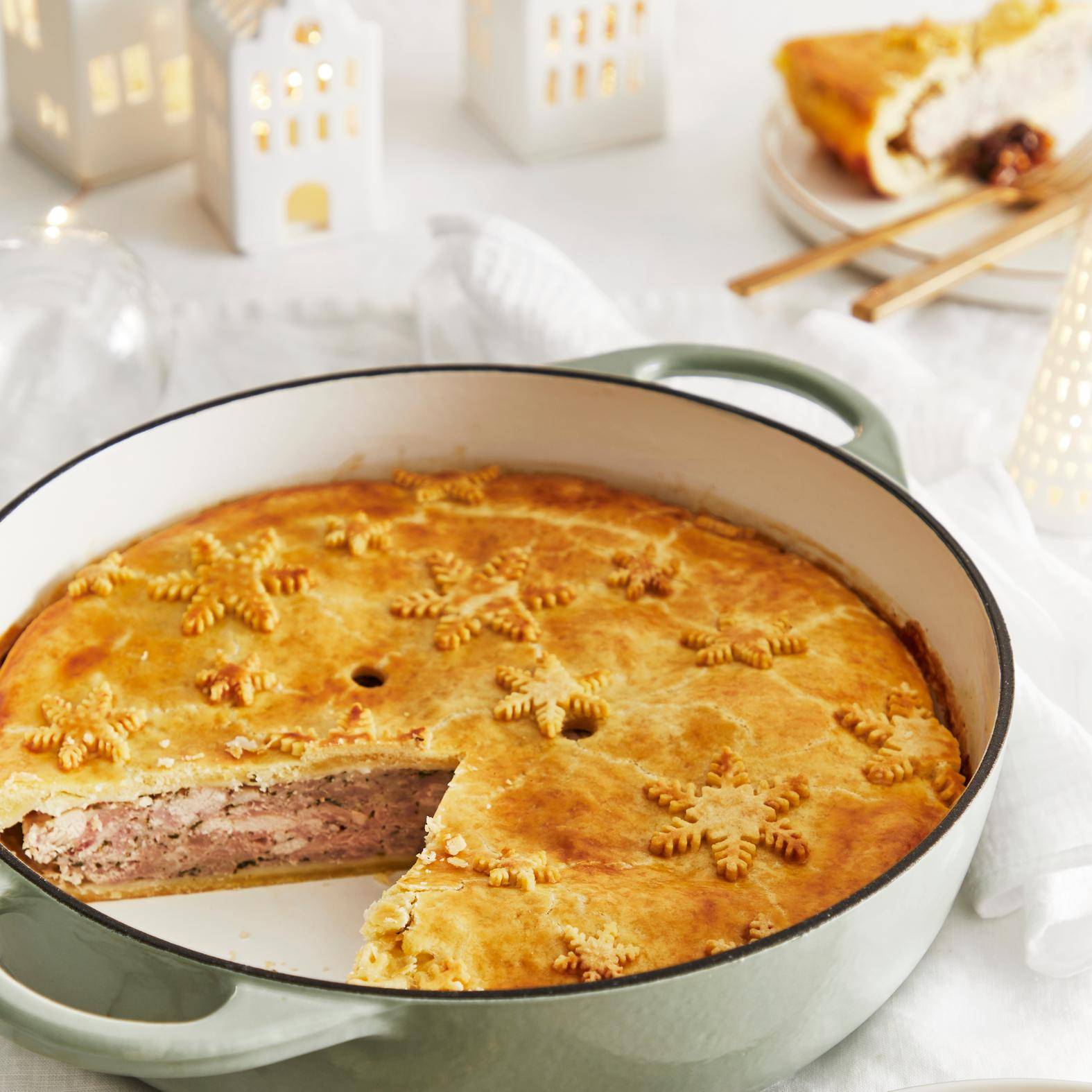 Pastel de Navidad con chutney de arándanos - Receta undefined | Tefal