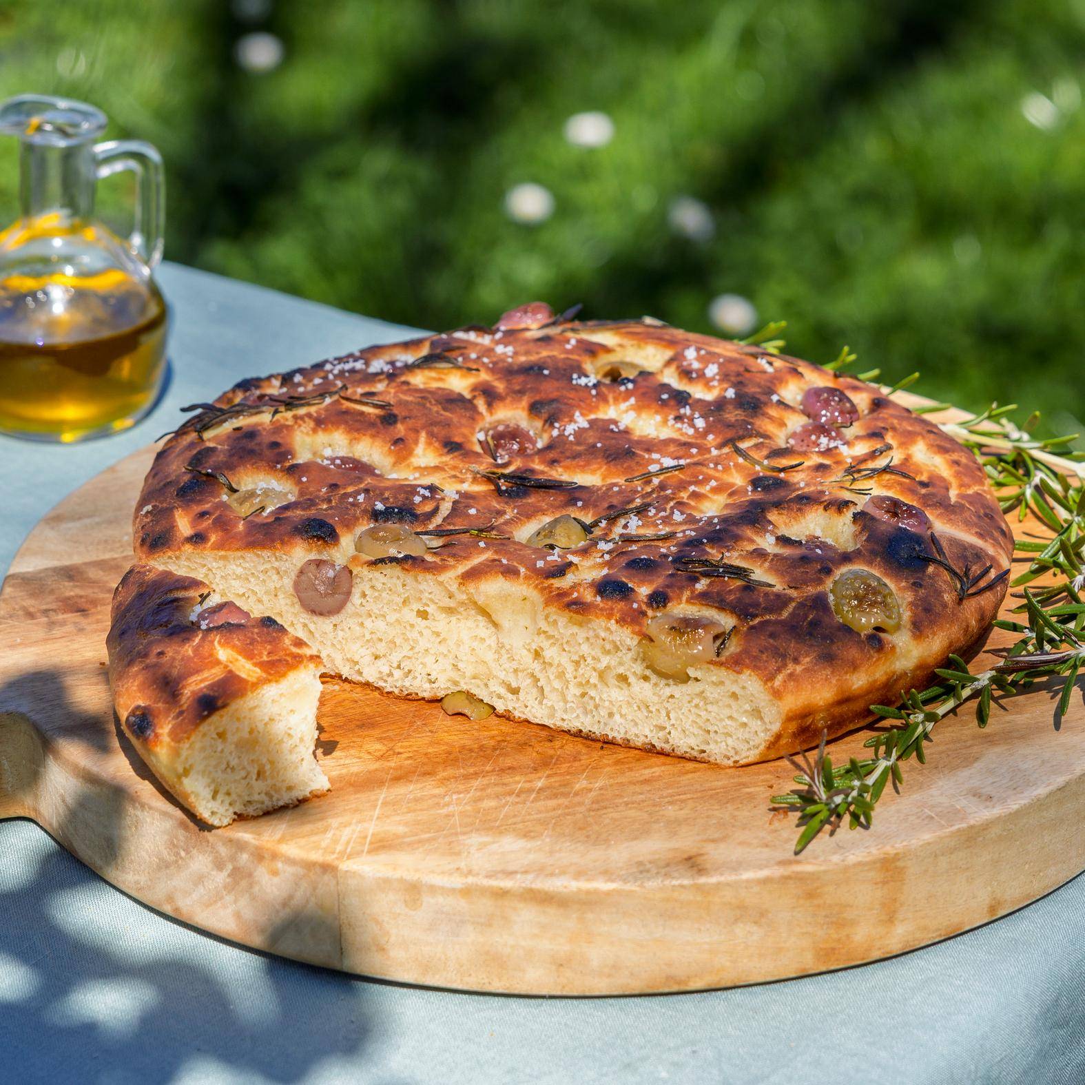 Focaccia con aceitunas - Receta Pizza Pronto | Tefal