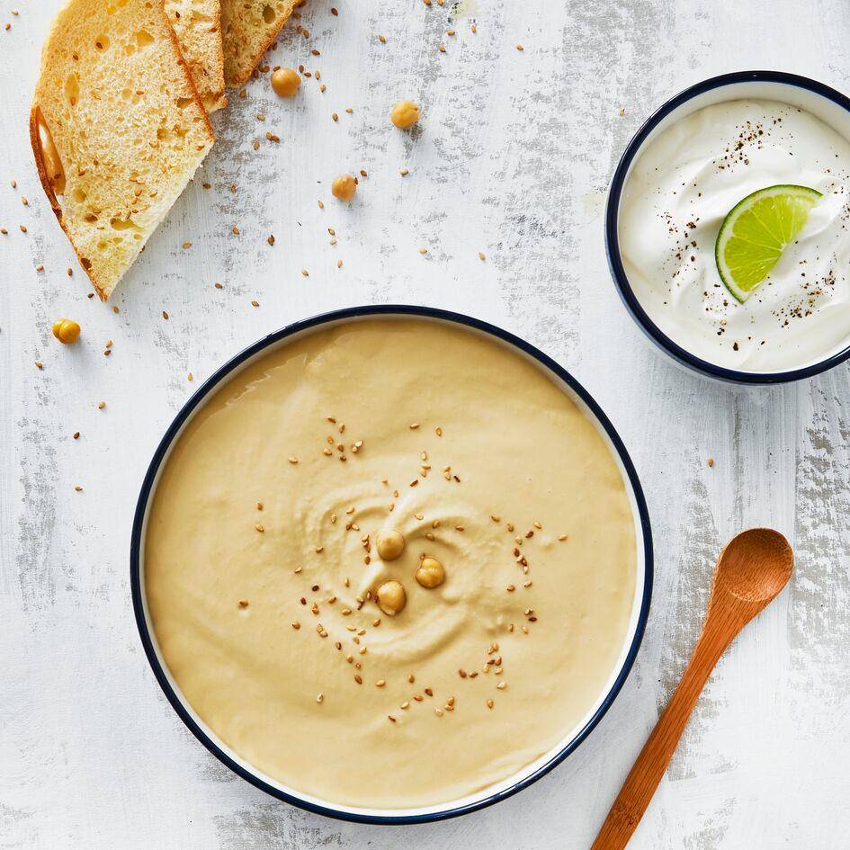 Crema de garbanzos con yogur - Receta Perfectmix Cook | Tefal