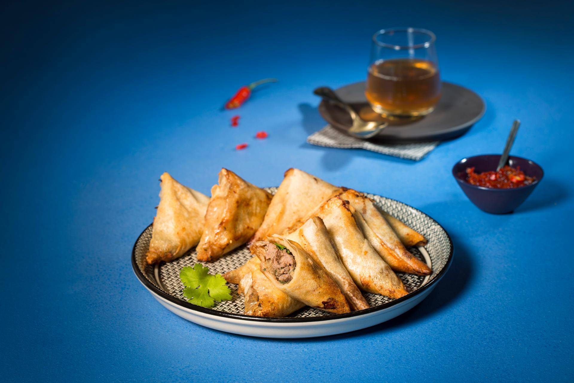 Samosas de ternera al estilo marroquí - Receta Actifry Genius | Tefal