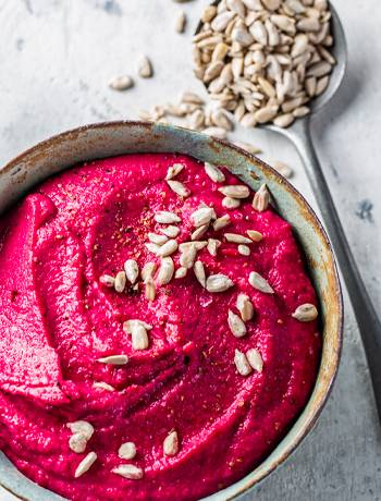 Hummus de remolacha y garbanzos - Receta Perfectmix + | Tefal