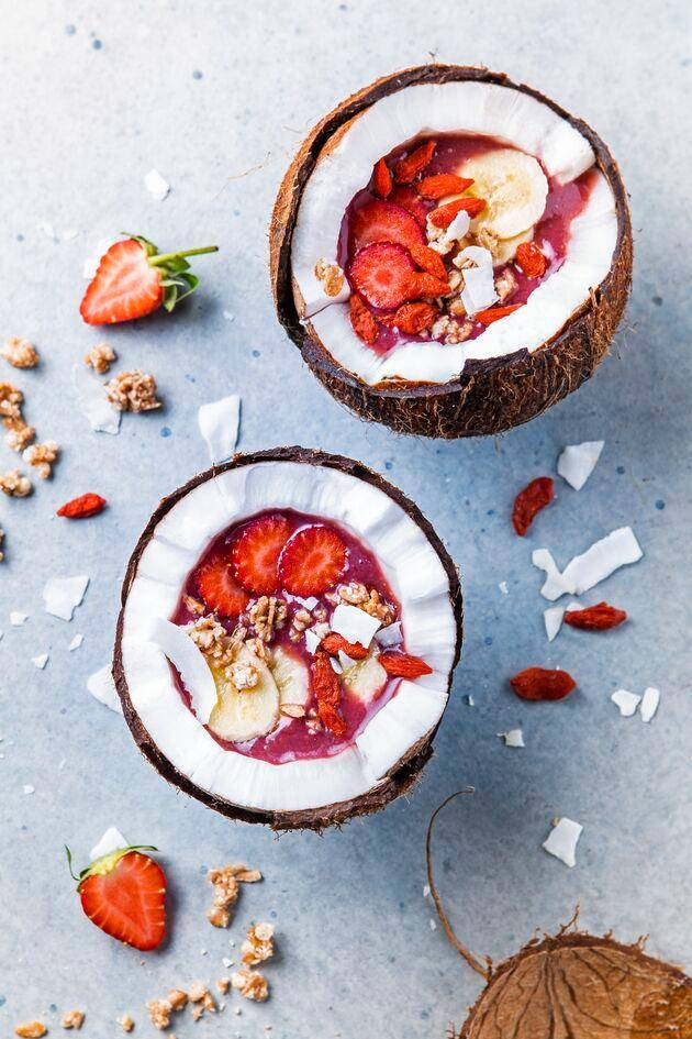 Açaí bowl con coco y bayas de goji - Receta Perfectmix + | Tefal