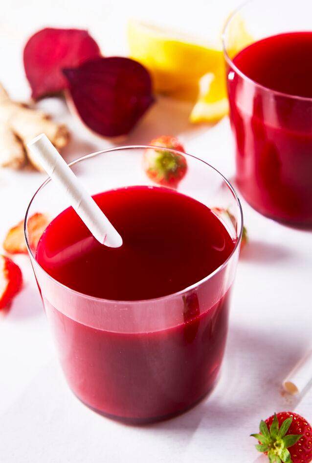 Zumo de remolacha, fresa y cítricos - Receta Perfectmix + | Tefal