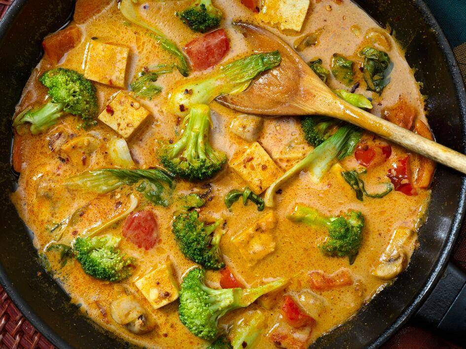 Curry rojo tailandés con verduras - Receta Perfectmix Cook | Tefal