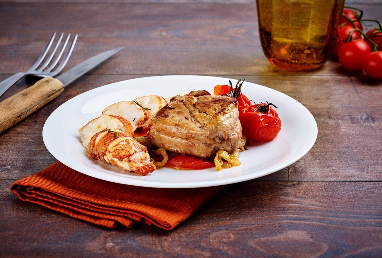 Medallones de ternera con langosta tex-mex - Receta Actifry 2 in 1 - 1.5kg | Tefal