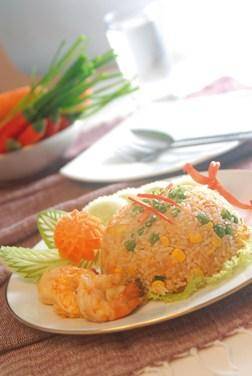 Arroz frito con gambas - Receta Actifry 2 in 1 - 1.5kg | Tefal