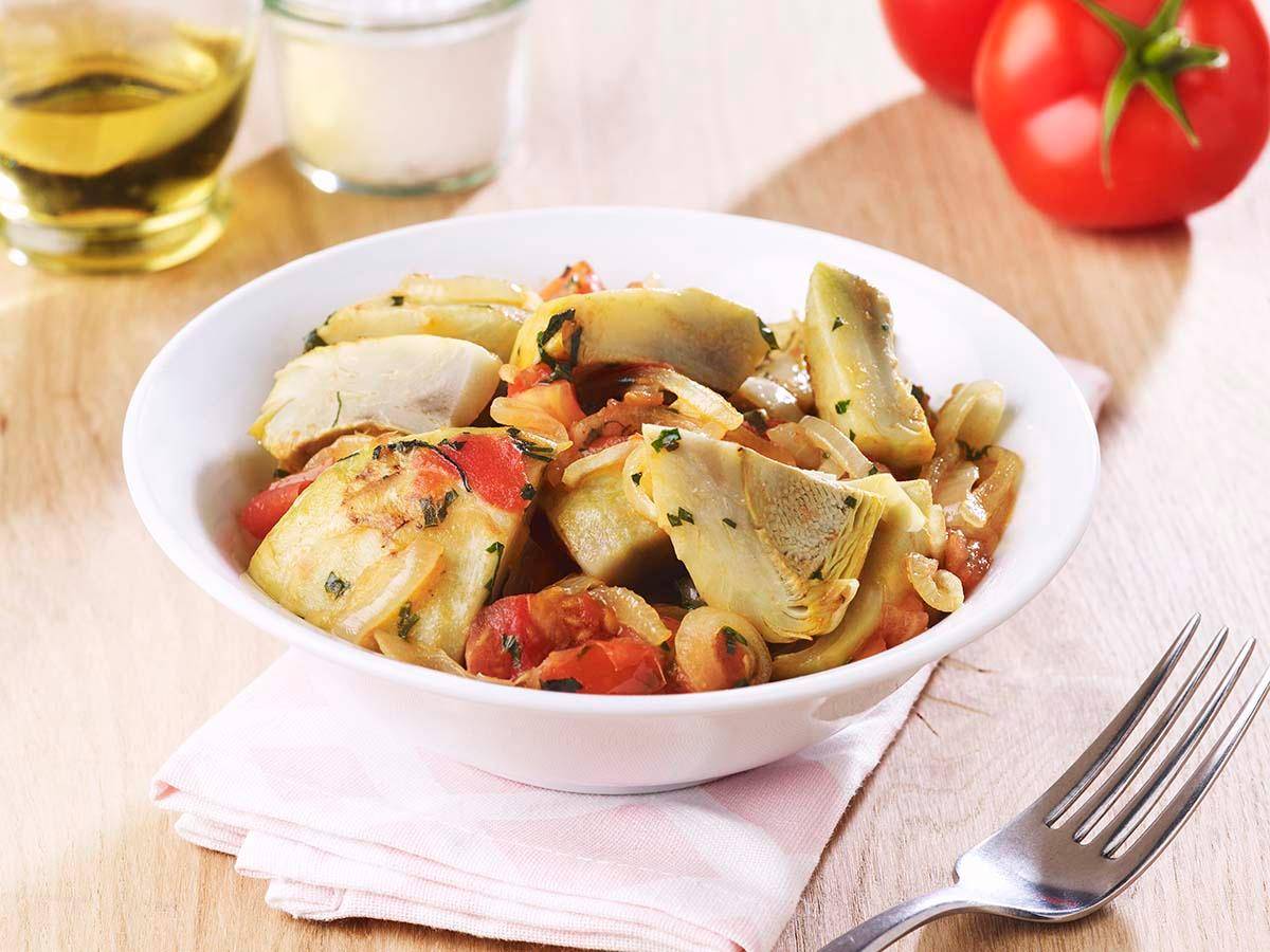 Alcachofas al estilo provenzal - Receta Actifry 2 in 1 - 1.5kg | Tefal
