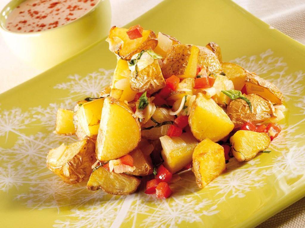 Gajos de patata con cebolla y pimentón - Receta Actifry 2 in 1 - 1.5kg | Tefal
