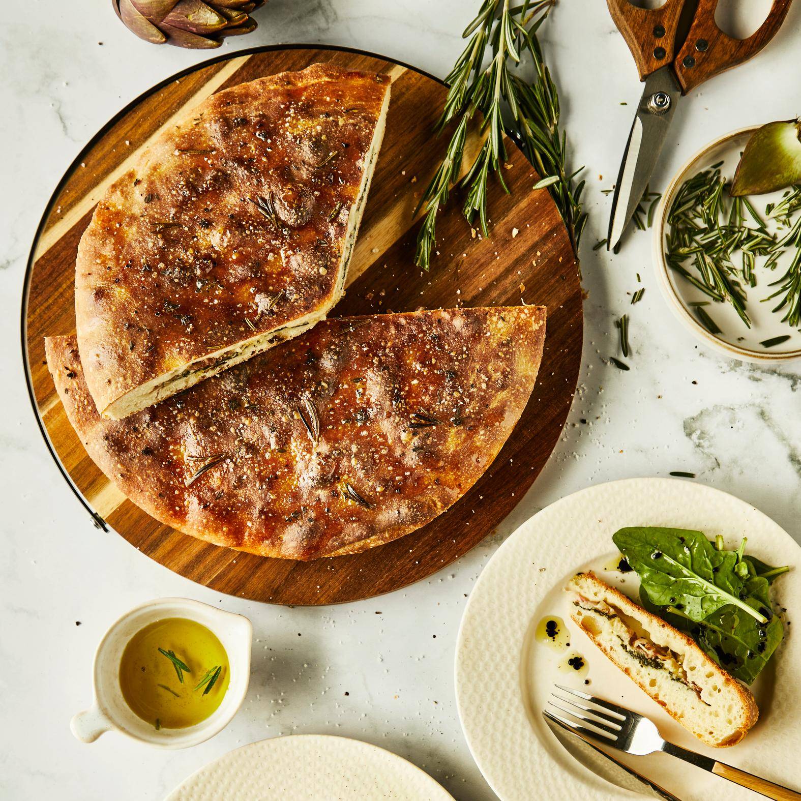 Focaccia rellena - Receta undefined | Tefal
