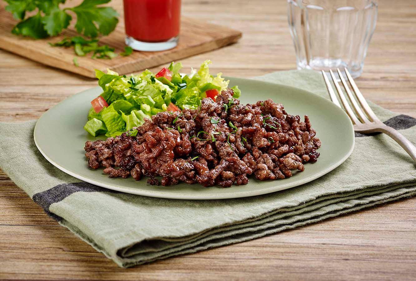 Carne picada fresca - Receta Actifry Express 1kg | Tefal