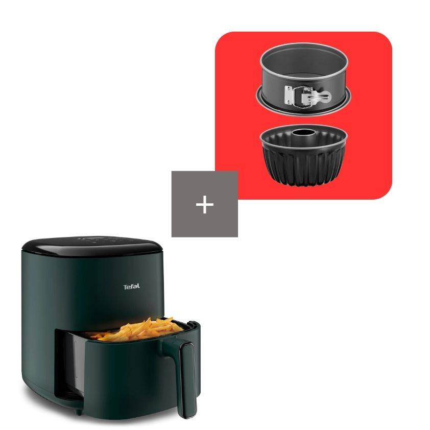 Pack freidora de aire Easy Fry Max 5L con set de moldes de regalo