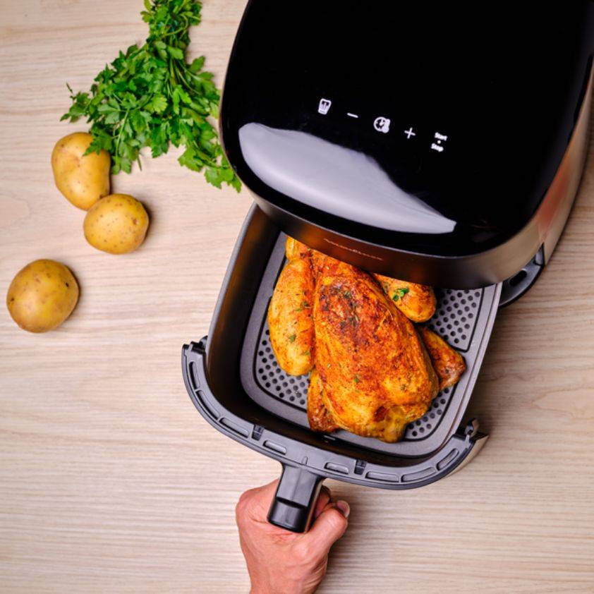 Pack freidora de aire Easy Fry Max 5L con set de moldes de regalo