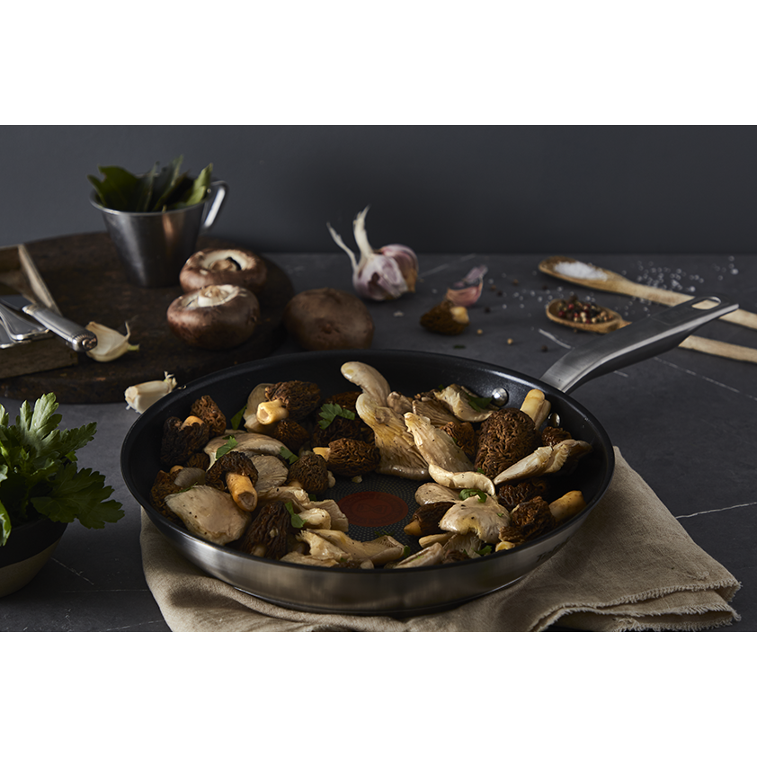 Pack set de 2 sartenes de acero inoxidable 28cm/24cm Virtuoso