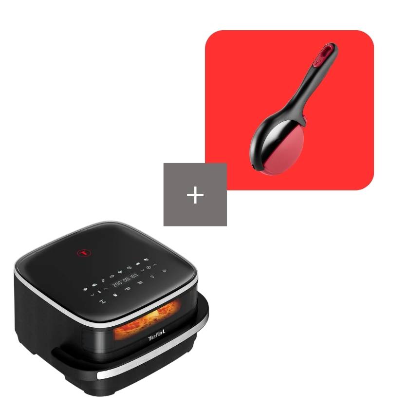 Pack Freidora de aire Easy Fry XL Surface con Ingenio cortador de pizza