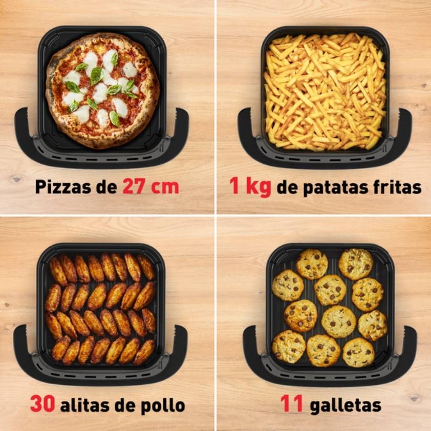 Pack Freidora de aire Easy Fry XL Surface con Ingenio cortador de pizza