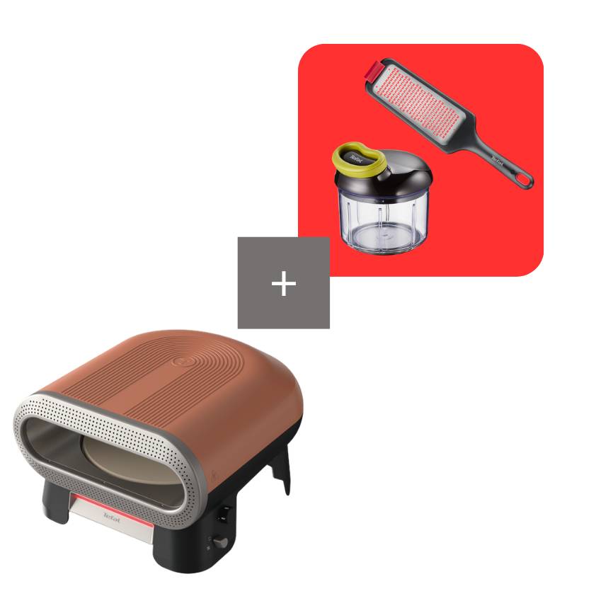 Pack Pizza e Amici: Horno Pizza Pronto con accesorios para crear toppings