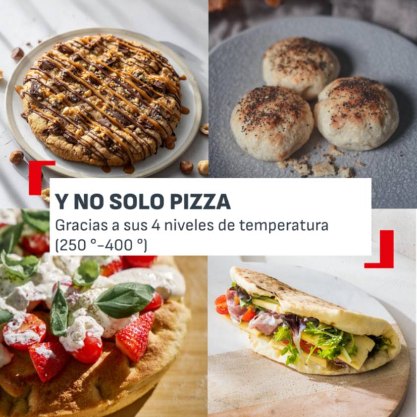 Pack Pizza Perfetta: Horno Pizza Pronto con accesorios para servir