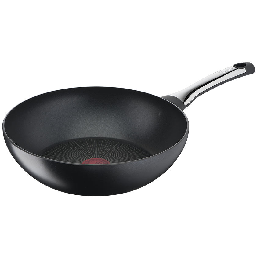 Pack set de 2 sartenes 24 cm/28 cm y wok 28 cm aluminio