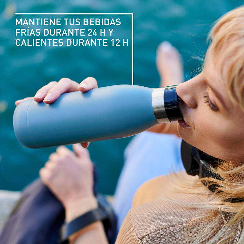 Pack snack to go con botella de hidratación Bludrop y set de 3 herméticos Masterseal