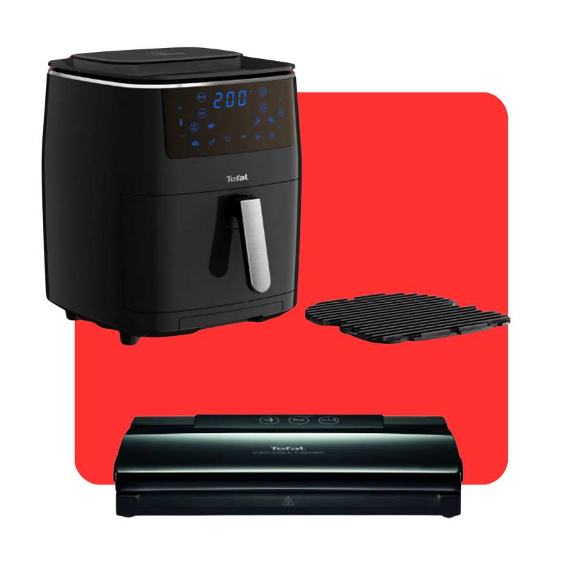 Pack freidora de aire Easy Fry & Steam con envasadora al vacío