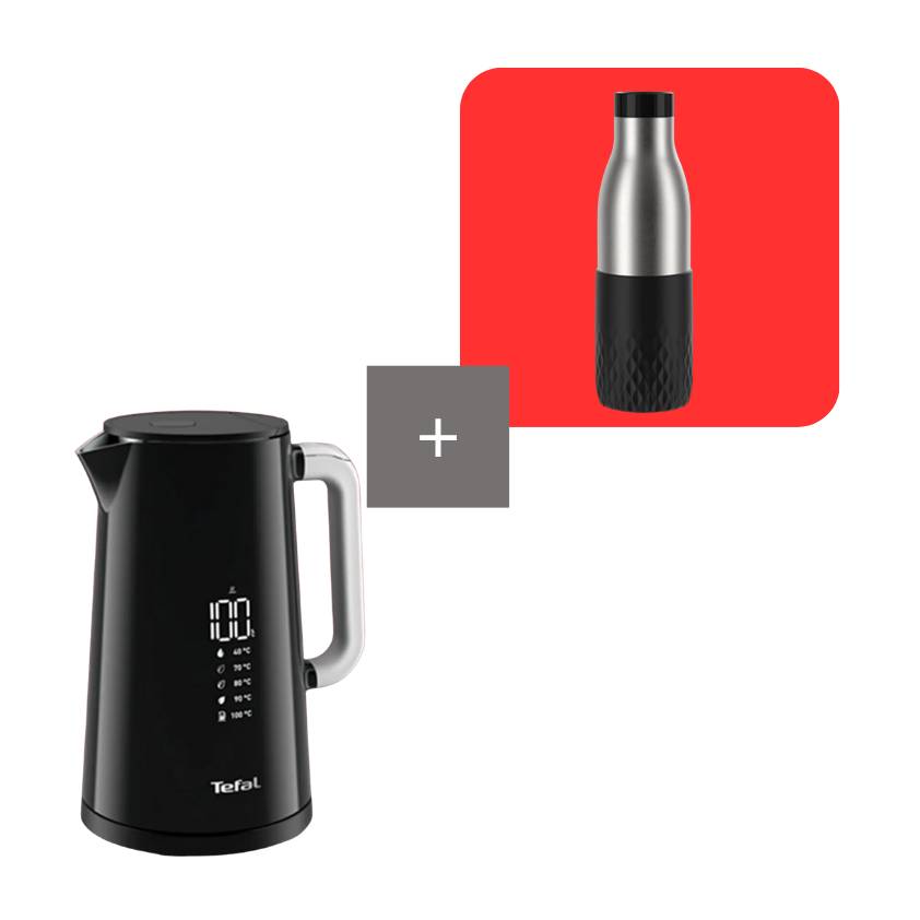 Pack hervidor Smart N Light con botella de hidratación Bludrop